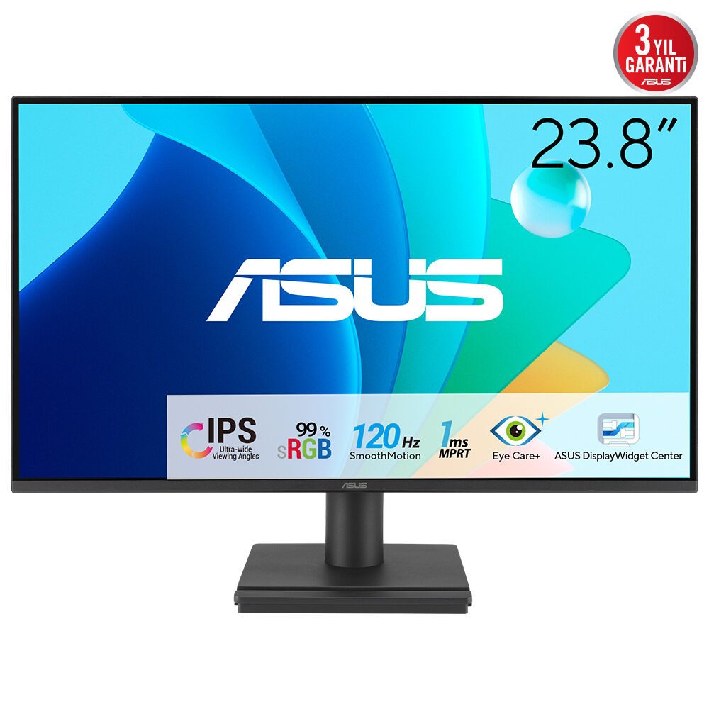 Monitor Gaming Asus Va249hg 23,8"/ Full HD/ 1Ms/ 120Hz/ IPS/ Negro