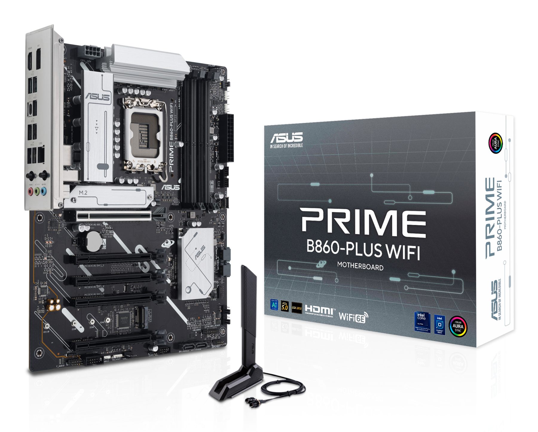 Placa Base Asus Prime B860-Plus Wifi Socket 1851/ DDR5/ PCIe 5.0