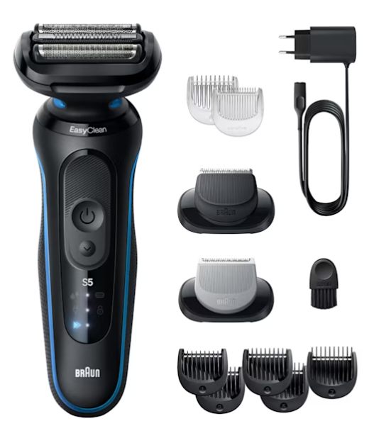 Afeitadora Braun Series 5 52-B1650s/ Con Batería/ 2 Accesorios