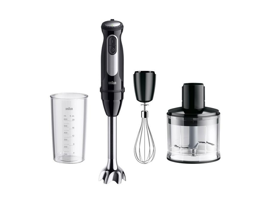 Batidora De Mano Braun Multiquick 5 Pro Hand Blender Mq 55236 M/ 1000 W/ 26 Velocidades