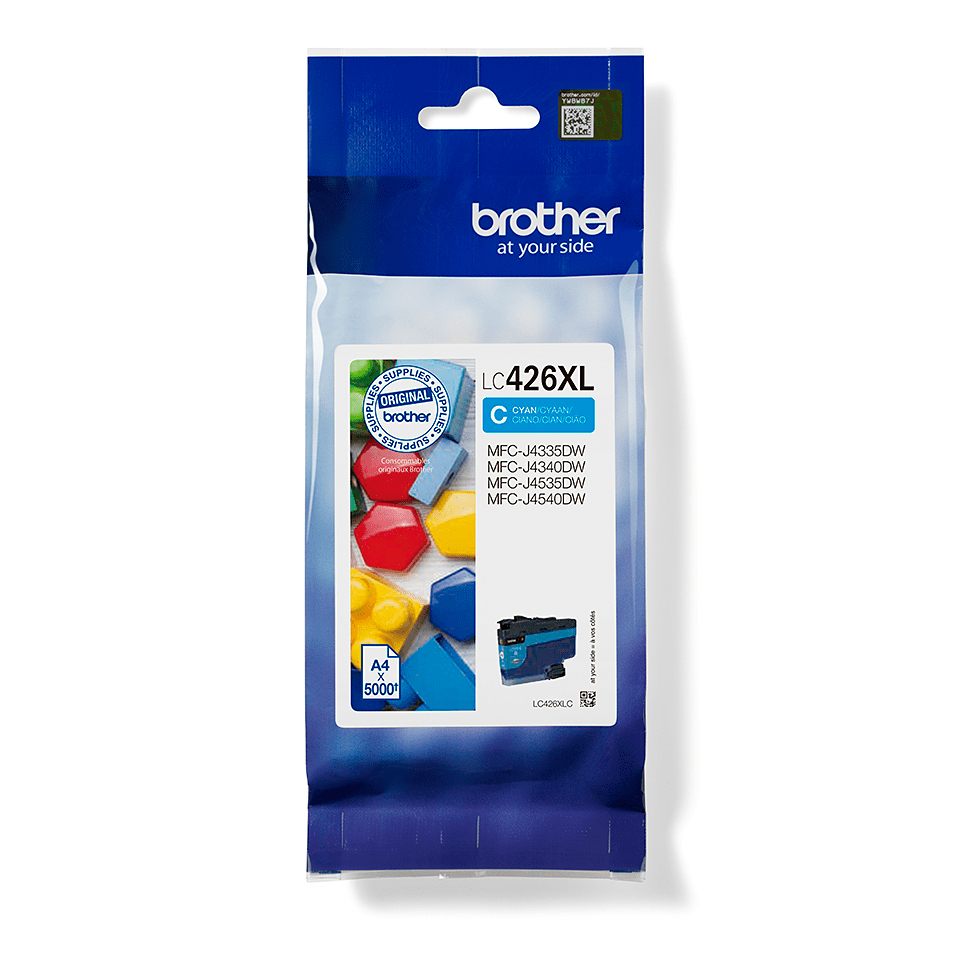 Cartucho De Tinta Original Brother Lc-426 Xl Alta Capacidad/ Cian