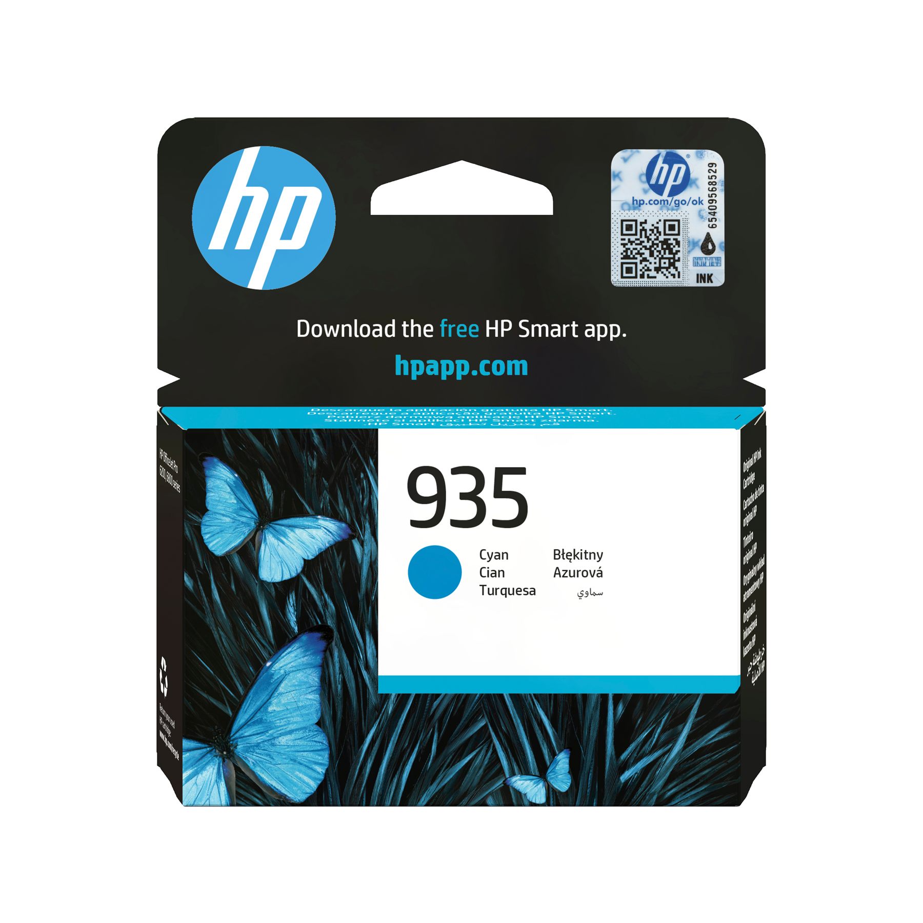 Cartucho De Tinta Original Hp Nº935/ Cian