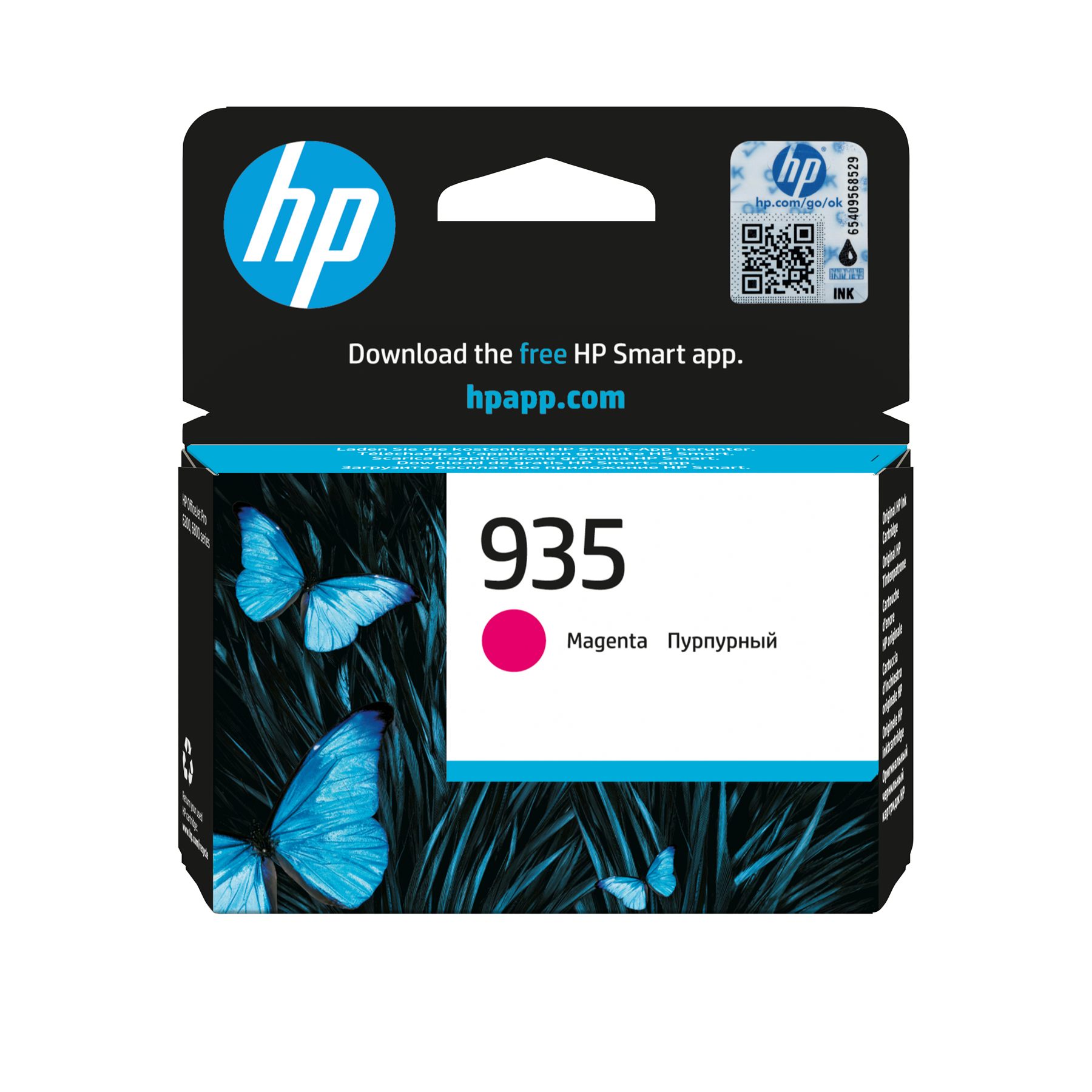 Cartucho De Tinta Original Hp Nº935/ Magenta