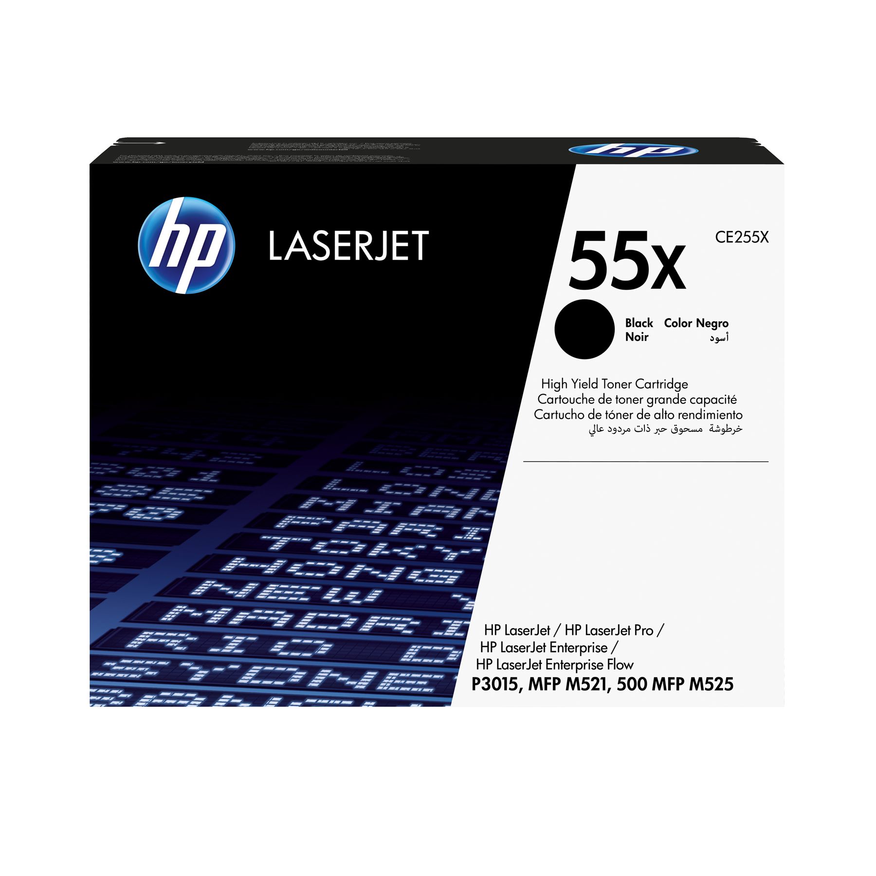 Tóner Original Hp Nº55x Xl Alta Capacidad/ Negro