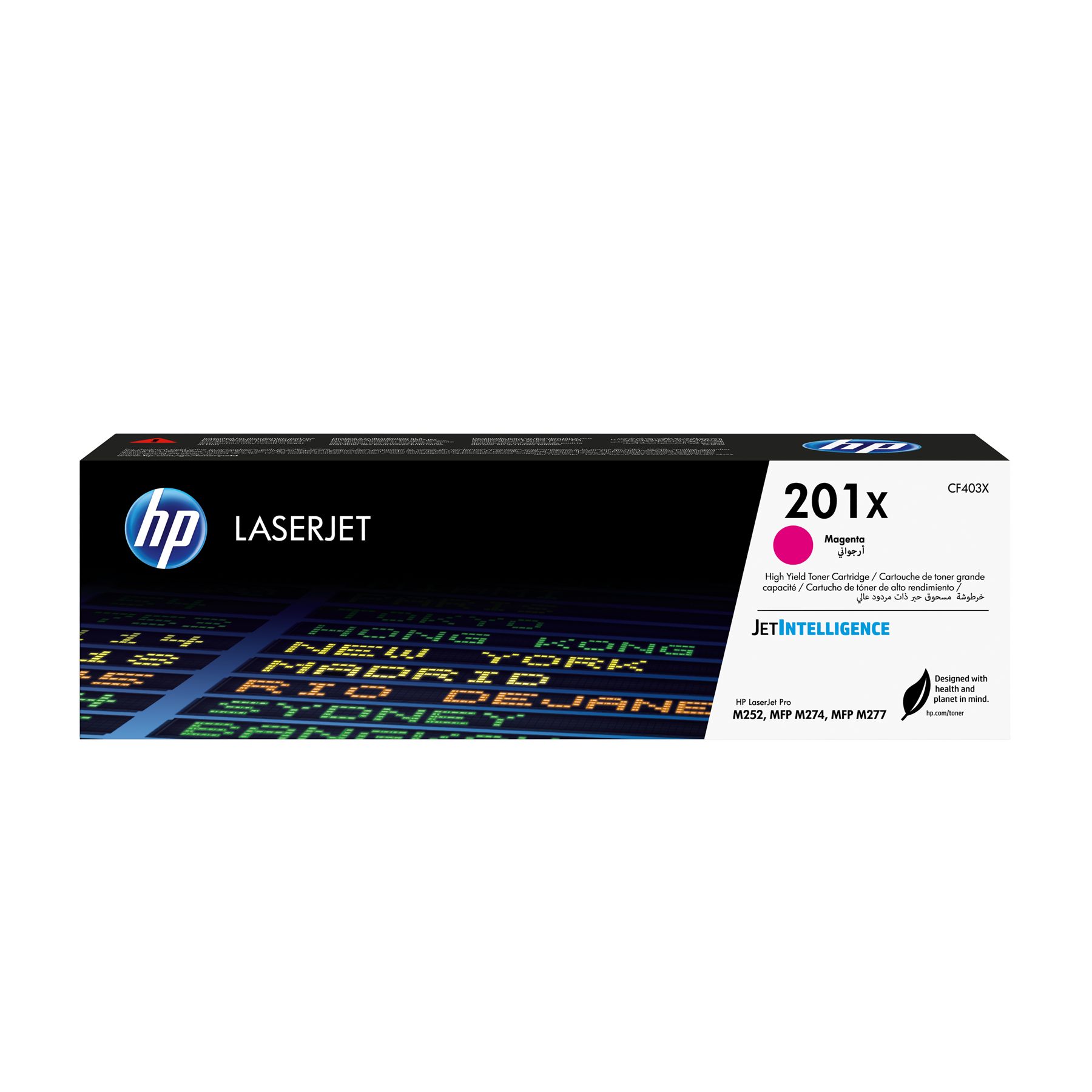 Tóner Original Hp Nº201x Xl Alta Capacidad/ Magenta