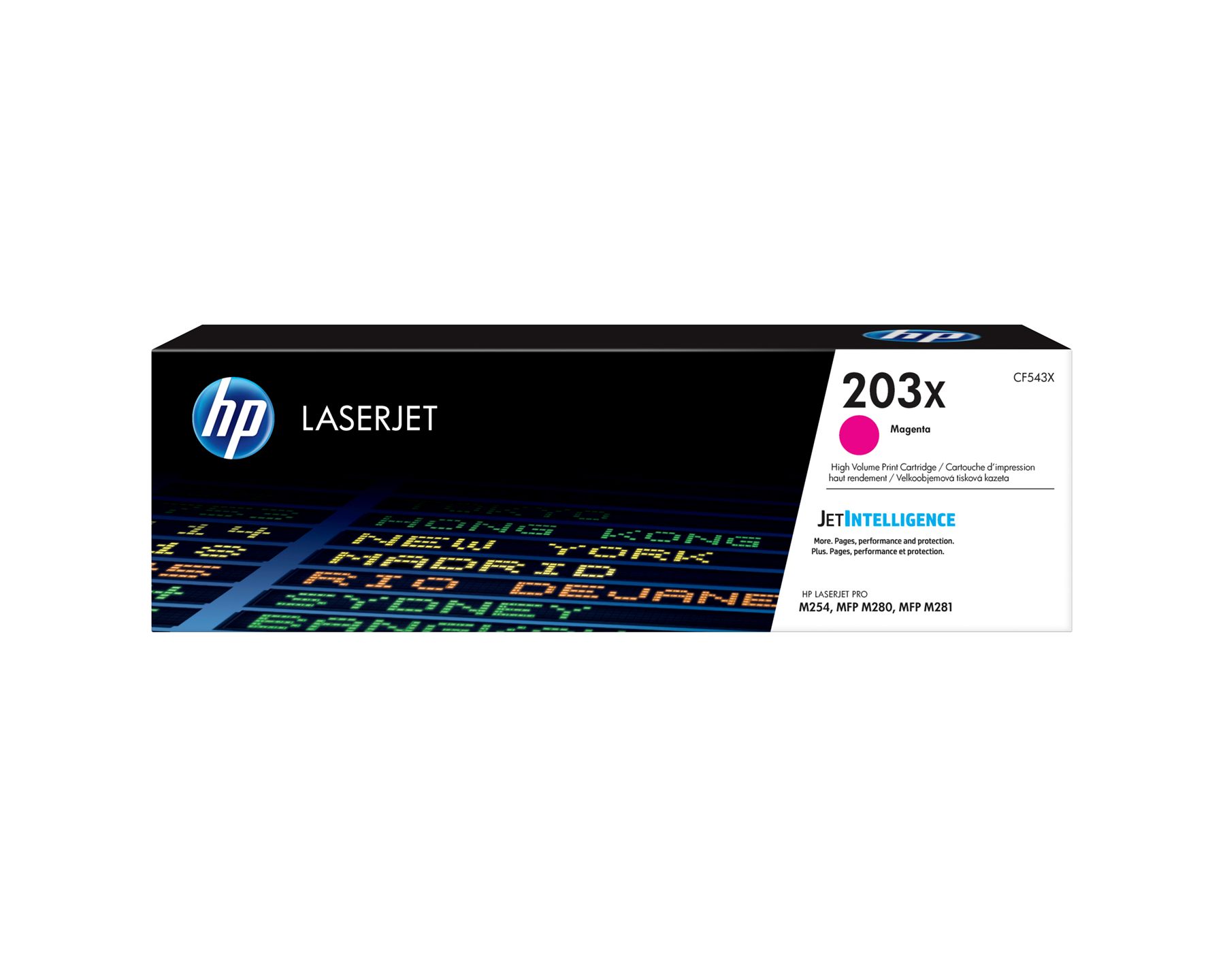 Tóner Original Hp Nº203x Xl Alta Capacidad/ Magenta