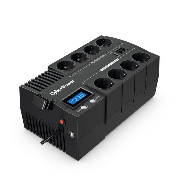 Sai Línea Interactiva Cyberpower Br1000elcd/ 1000Va-600 W/ 8 Salidas/ Formato Bloque