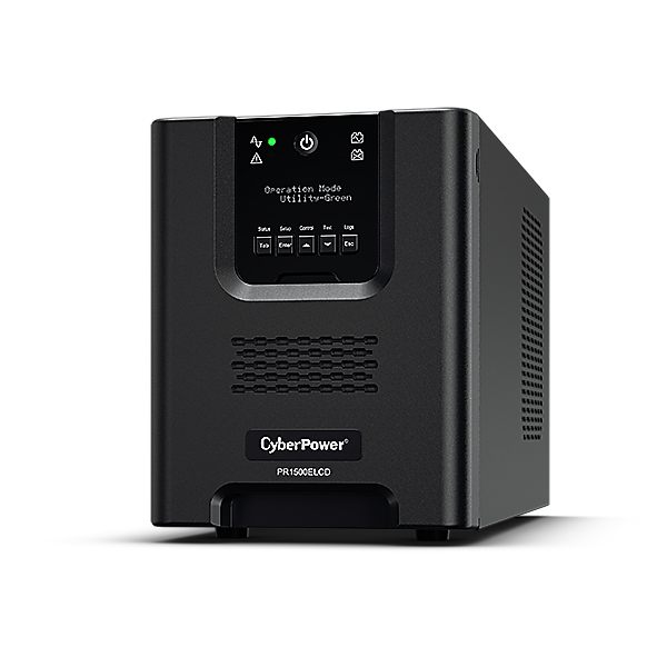 Sai Línea Interactiva Cyberpower Pr1500elcd/ 1500Va-1350 W/ 8 Salidas/ Formato Torre