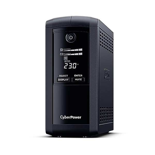 Sai Línea Interactiva Cyberpower Vp1000elcd/ 1000Va-550 W/ 4 Salidas/ Formato Torre
