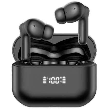Auriculares Bluetooth Daewoo Dw2022 Con Estuche De Carga/ Autonomía 5H/ Negros