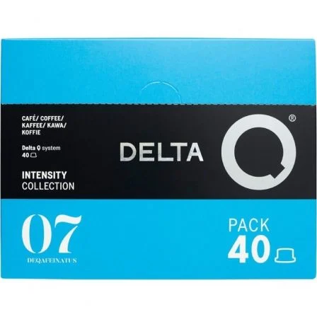 Cápsula Delta Deqafeinatus Para Cafeteras Delta/ Caja 40