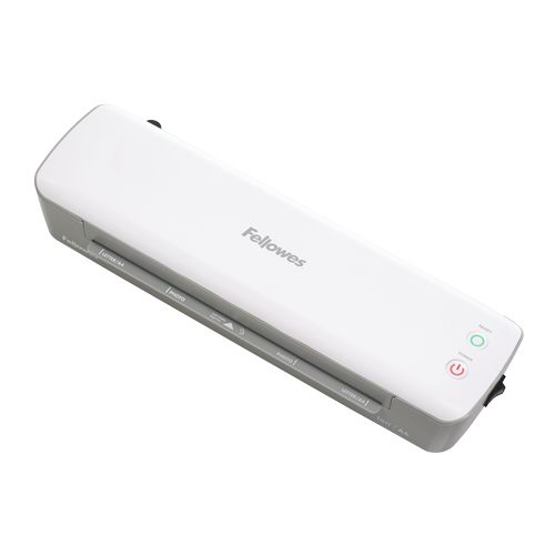 Plastificadora Fellowes Ion A4 4560001/ Hasta A4 Y 80-125 Micras/ Blanca Y Gris