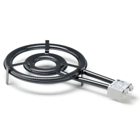 Paellero Flames Vlc T-460/ 2 Quemadores/ Diámetro 46Cm
