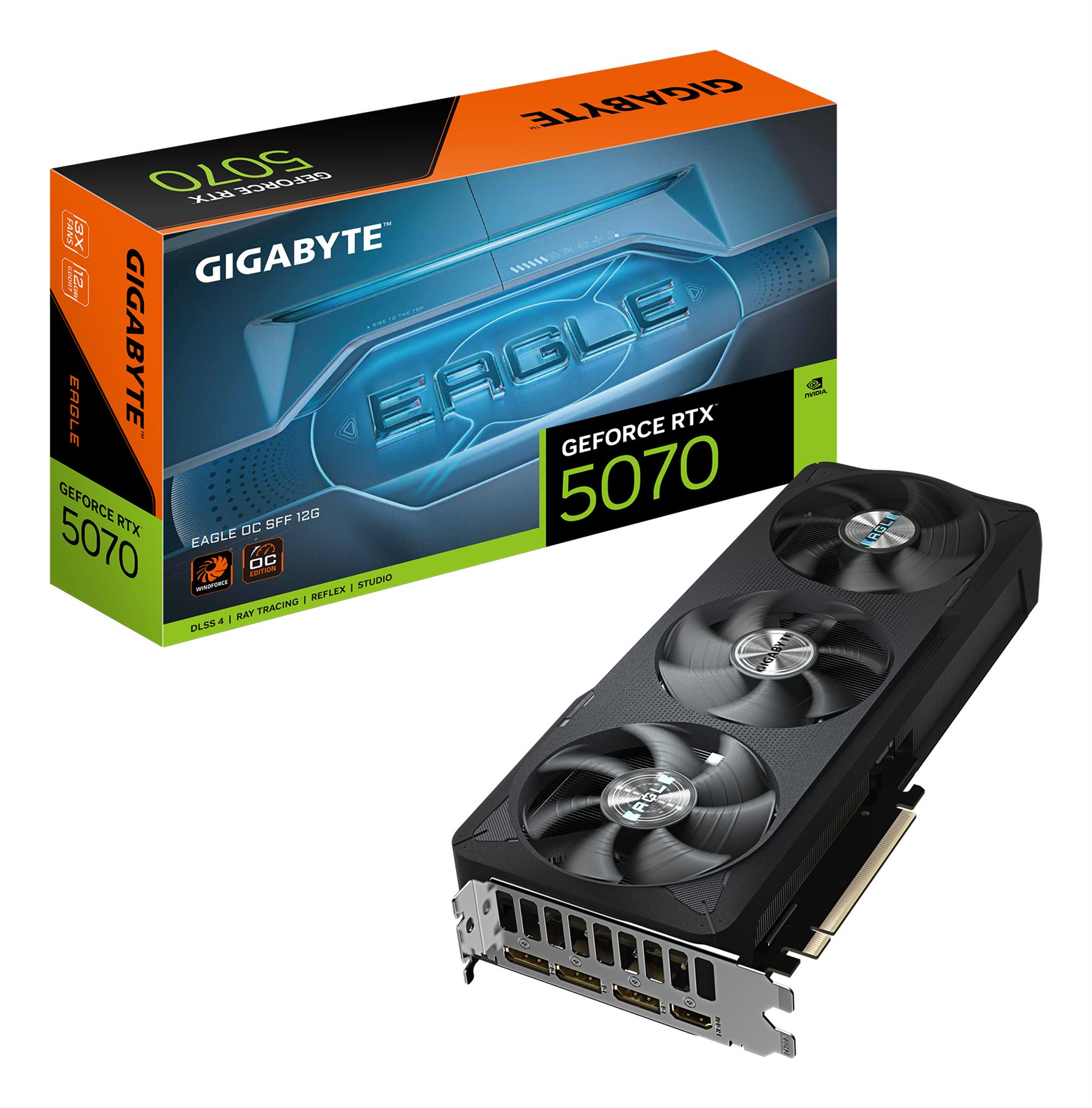 Tarjeta Gráfica Gigabyte GeForce RTX 5070 Eagle Oc Sff/ 12 GB GDDR7