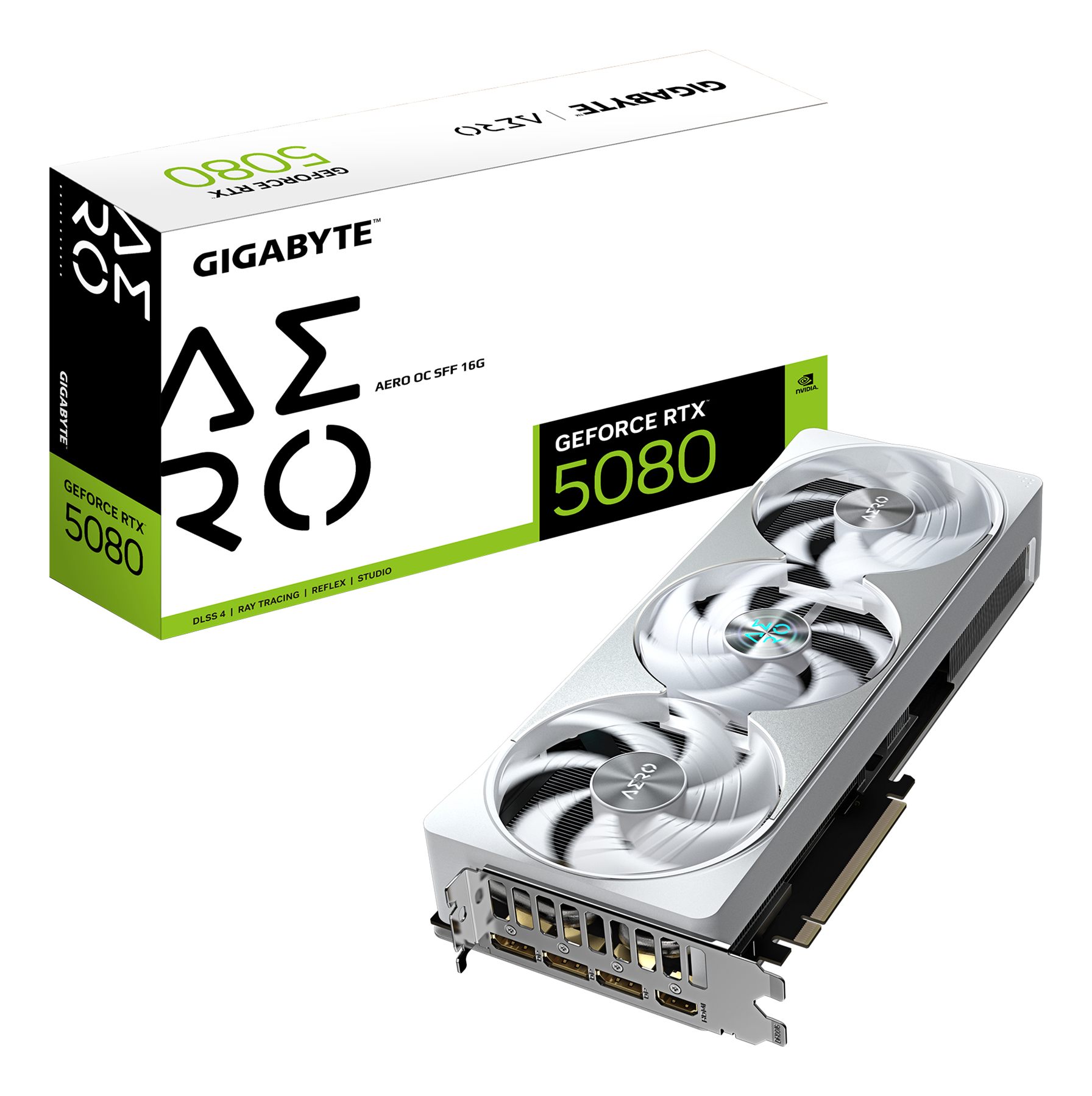 Tarjeta Gráfica Gigabyte GeForce RTX 5080 Aero Oc Sff/ 16 GB GDDR7