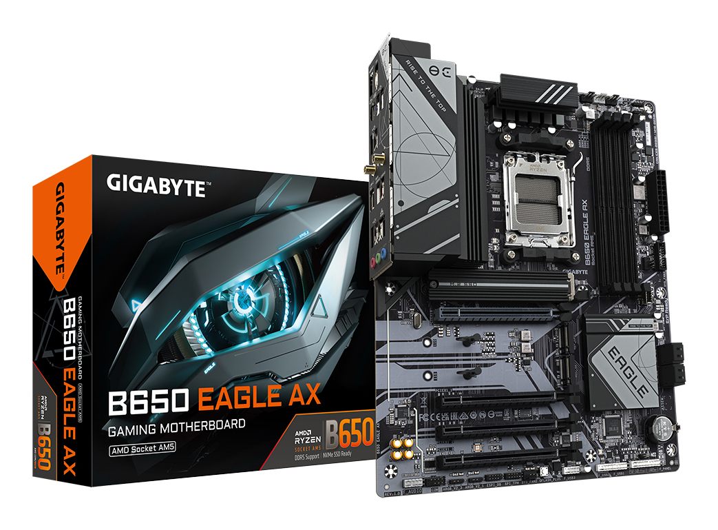 Placa Base Gigabyte B650 Eagle Ax Socket Am5/ DDR5/ PCIe 5.0