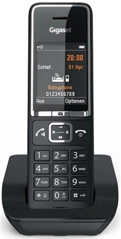 Teléfono Inalámbrico Gigaset Comfort 550/ Negro