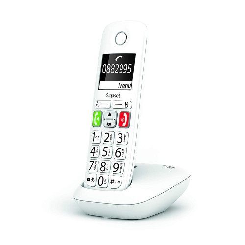 Teléfono Inalámbrico Gigaset E290/ Blanco