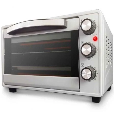 Horno De Sobremesa Grunkel Hr-23Silver/ 1600W/ Capacidad 23L/ Plata