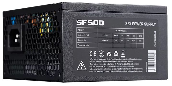 Fuente De Alimentación Hiditec Sf500/ 500 W/ Ventilador 8 Cm
