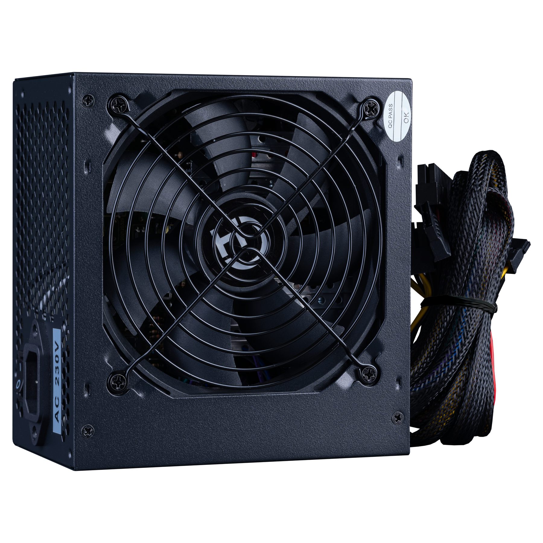 Fuente De Alimentación Hiditec Sx 500 Bulk/ 500 W/ Ventilador 12 Cm/ Incluye Cable De Alimentación 1.5M