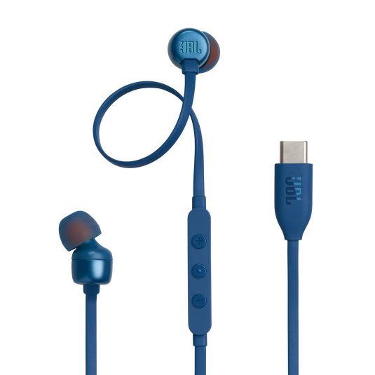 Auriculares Intrauditivos Jbl Tune 310C/ Con Micrófono/ Azules