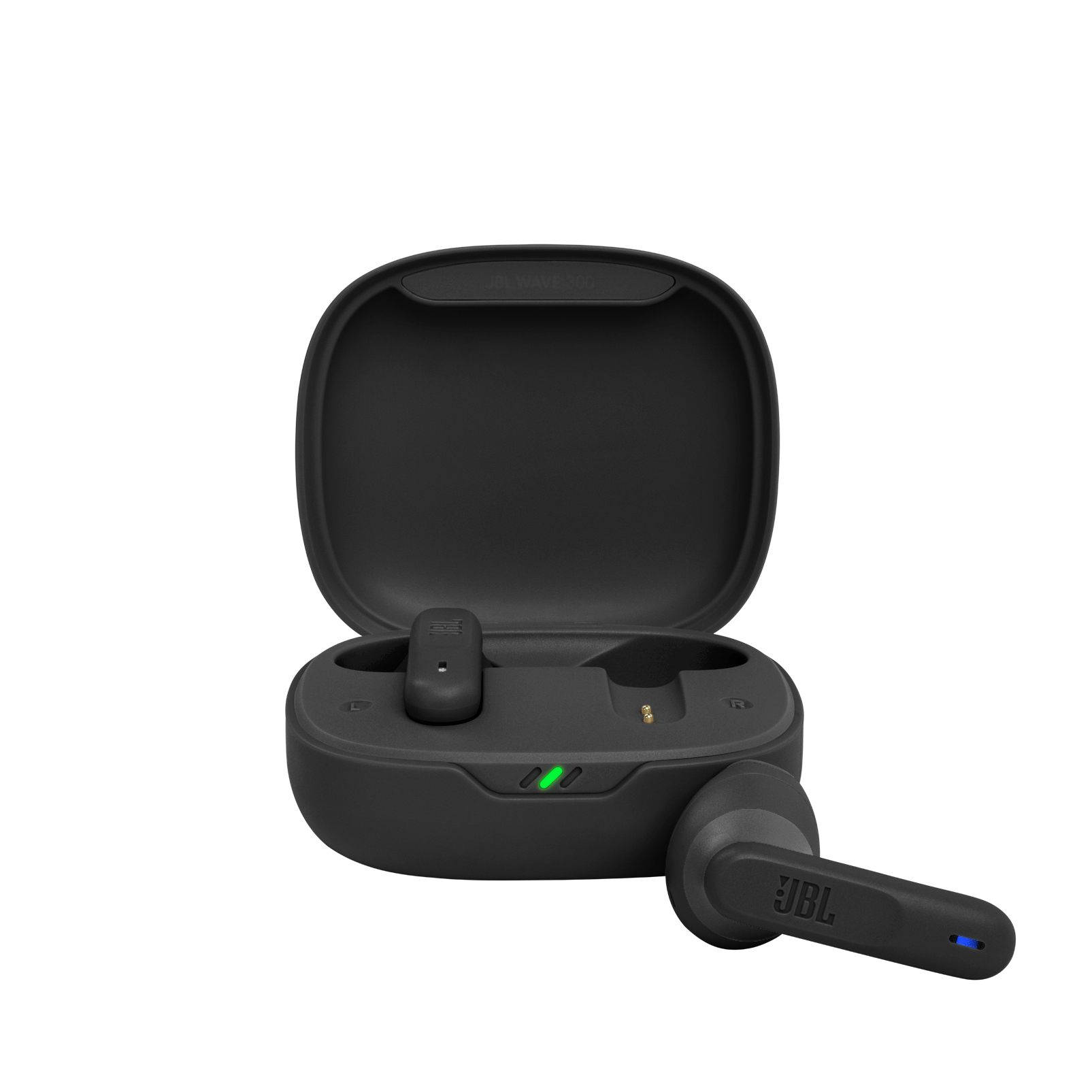 Auriculares Bluetooth Jbl Wave 300Tws Con Estuche De Carga/ Autonomía 6H/ Negros