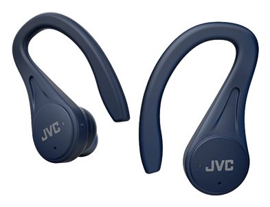 Auriculares Bluetooth Jvc Ha-Ec25t Con Estuche De Carga/ Autonomía 7.5H/ Azules
