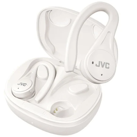 Auriculares Bluetooth Jvc Ha-Ec25t Con Estuche De Carga/ Autonomía 7.5H/ Blancos