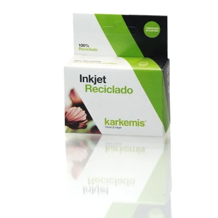 Cartucho De Tinta Reciclado Karkemis Hp Nº302 Xl Alta Capacidad/ Negro