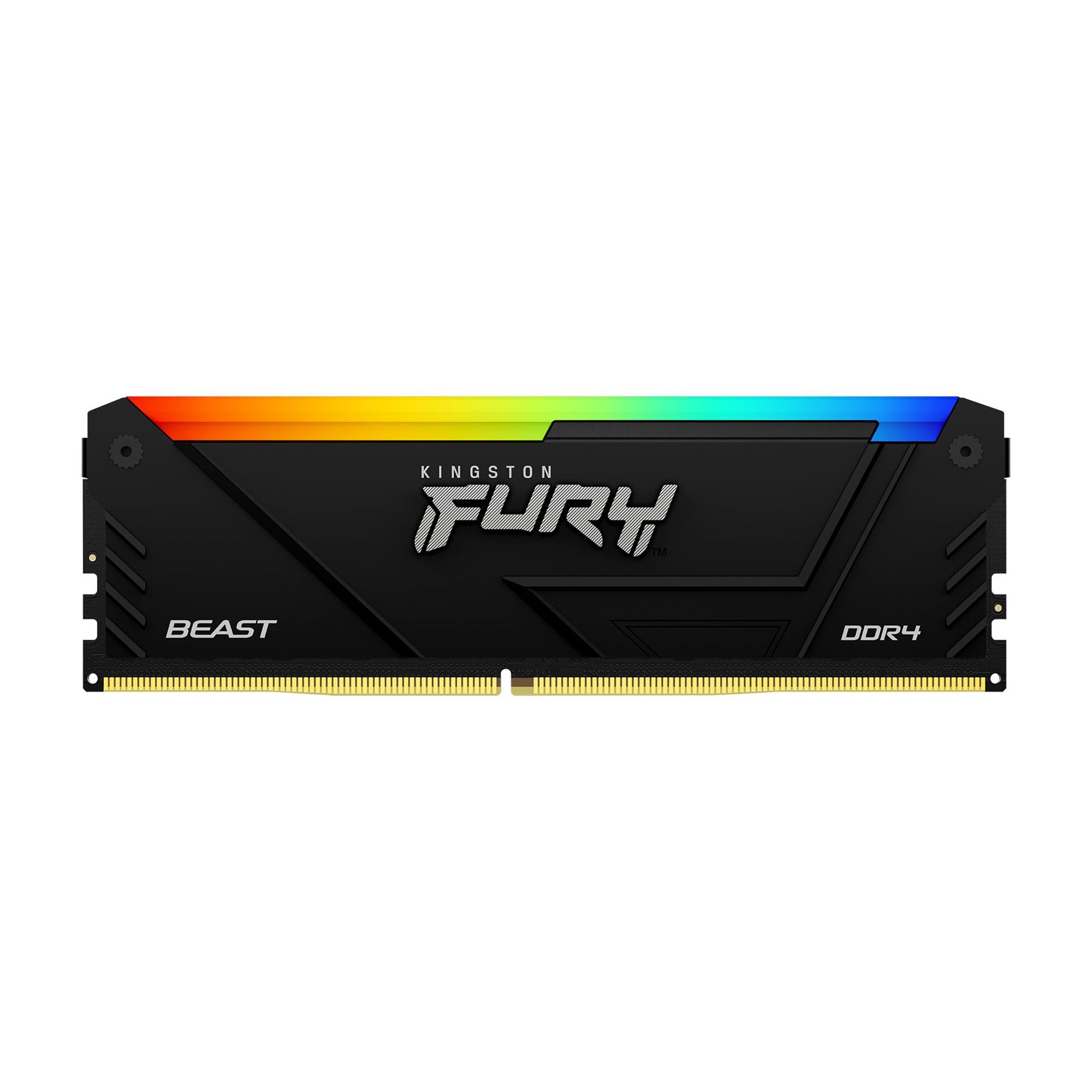 Memoria RAM Kingston Fury Beast Rgb 8 GB/ DDR4/ 3600 MHz/ 1.35V/ Cl17/ Dimm