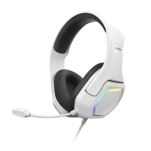 Auriculares Gaming Con Micrófono Krom Kopa 7.1/ Usb 2.0/ Blancos