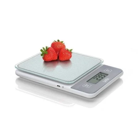 Báscula De Cocina Electrónica Laica Ks1320/ Hasta 5Kg/ Plata