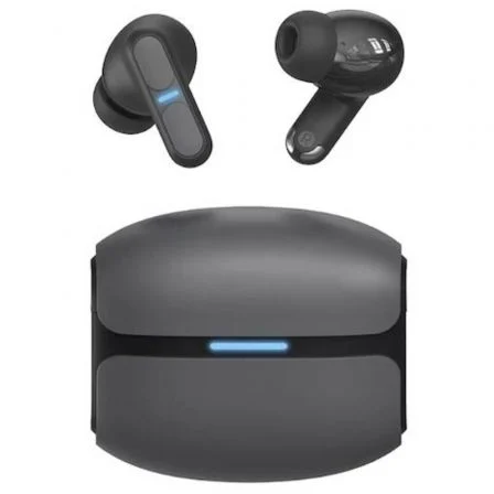Auriculares Bluetooth Leotec Tws Gaming Nebula Fit Con Estuche De Carga/ Autonomía 7.5H/ Negros