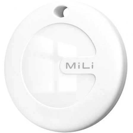 Localizador Leotec Easytag Dual/ Blanco/ Incluye Llavero Rojo