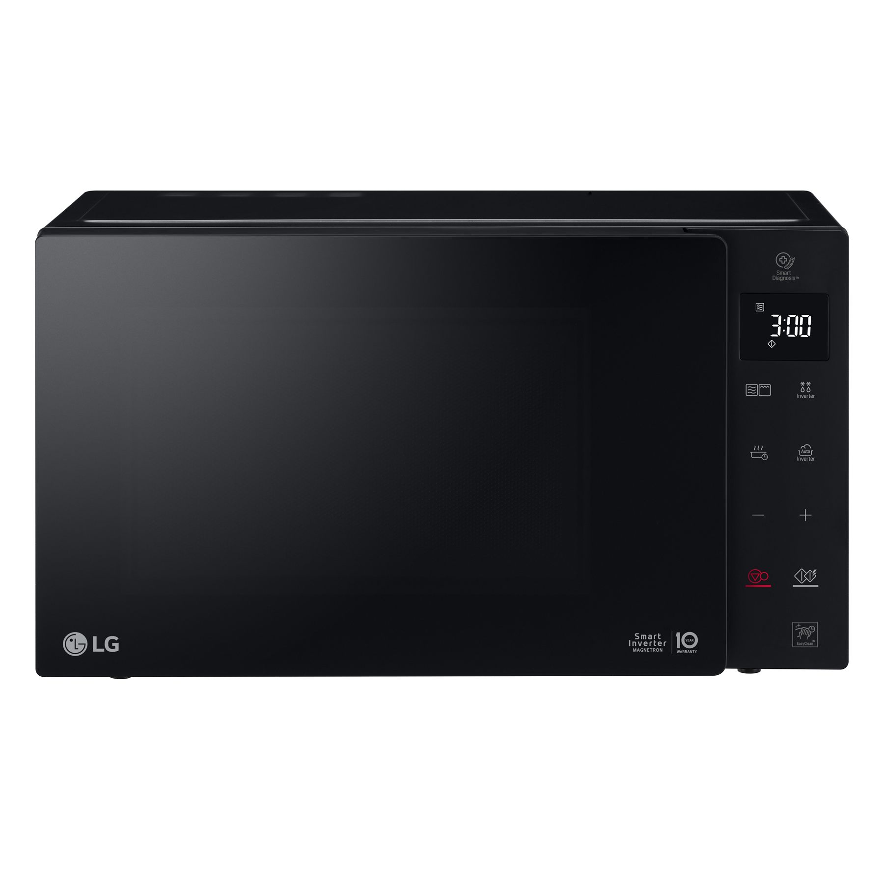 Microondas Lg Neochef Mh6535gis/ 1000 W/ Capacidad 25L/ Función Grill/ Negro