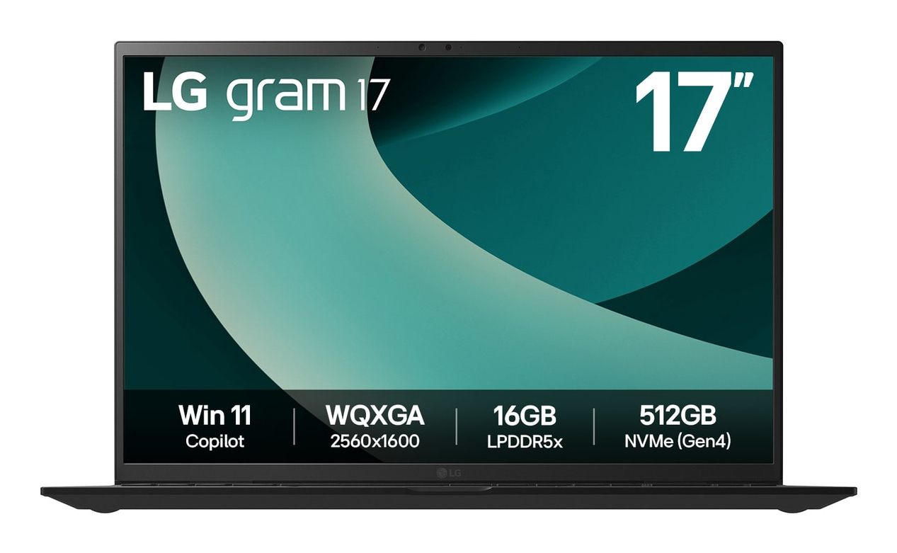 Portátil Lg Gram 17Z90t-G.Ad88b Intel Core Ultra 7-255H/ 32 GB/ 1 TB SSD/ 17.3"/ Win11