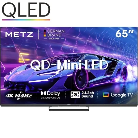 Televisor Metz Qled-Miniled 65Mne8000z 65"/ Ultra Hd 4K/ Smart Tv/ Wifi