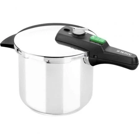Olla A Presión Monix Quick M560004/ Ø18cm/ 9L/ Acero Inoxidable
