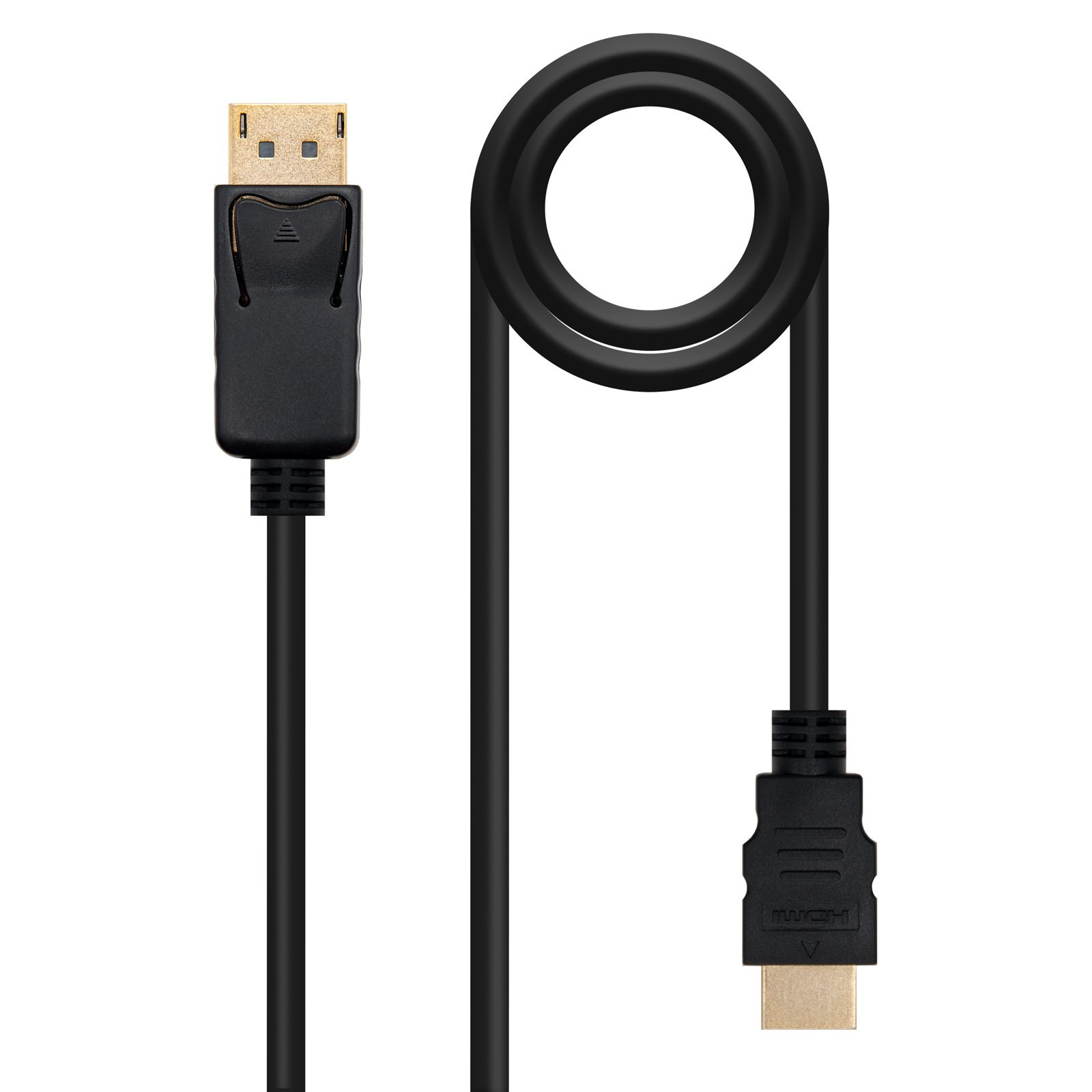 Cable Conversor Nanocable 10.15.4310/ DisplayPort Macho - HDMI Macho/ 10M/ Negro