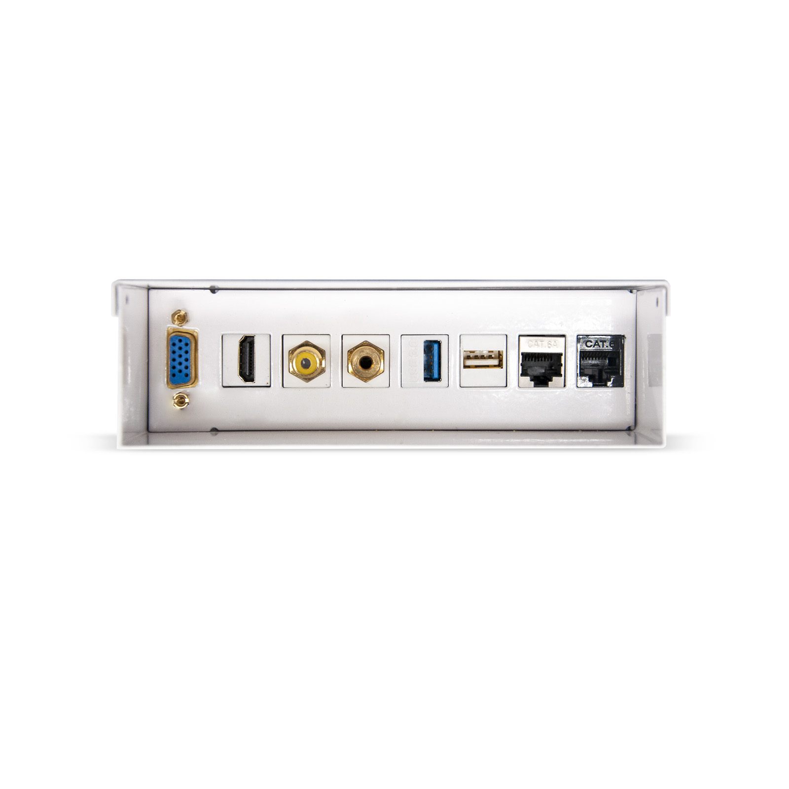 Caja De Conexiones Nanocable 10.35.0003/ Vga - HDMI - Jack 3.5 - Rca - USB 3.0 - USB 2.0 - 2X Rj45