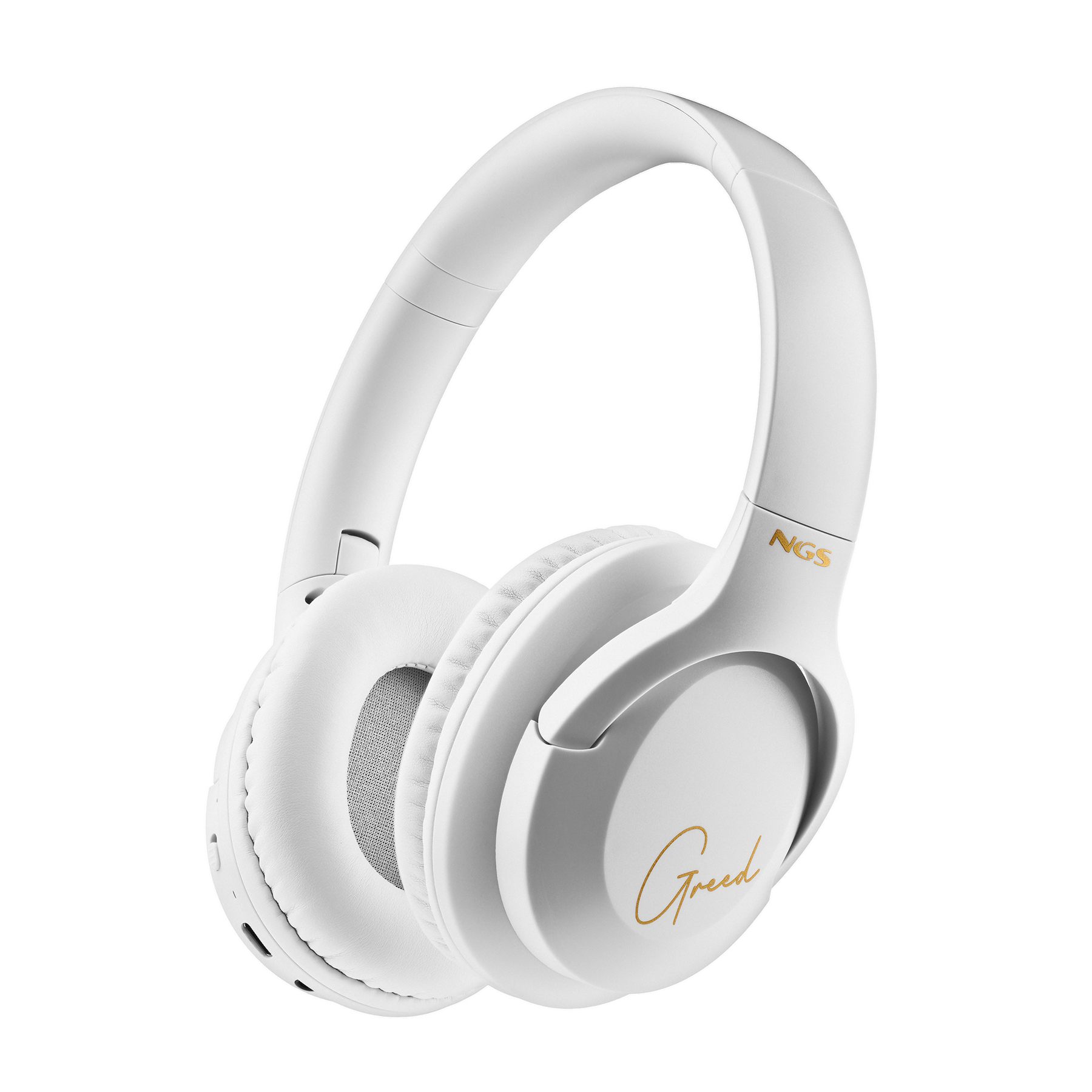 Auriculares Inalámbricos Ngs Artica Greed/ Con Micrófono/ Bluetooth/ Blancos