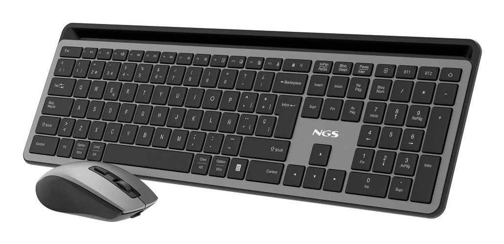 Teclado Y Ratón Inalámbricos Ngs Eclipse Kit