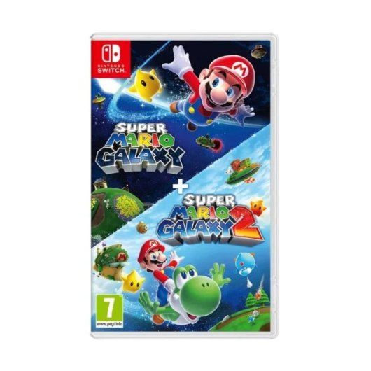 Juego Para Consola Nintendo Switch Super Mario Galaxy + Super Mario Galaxy 2