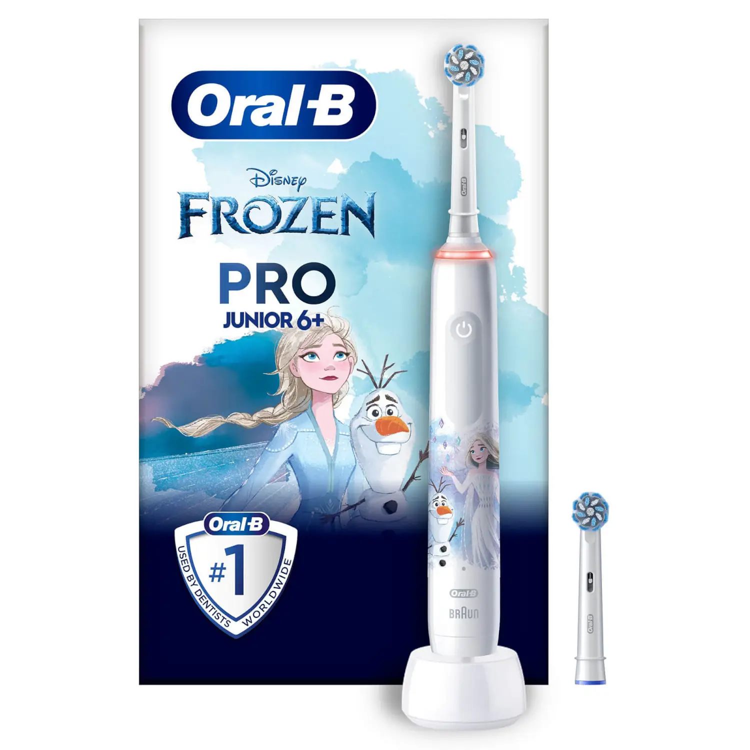 Cepillo Dental Oral-B Pro Junior 6+ Frozen/ Incluye 1 Recambio