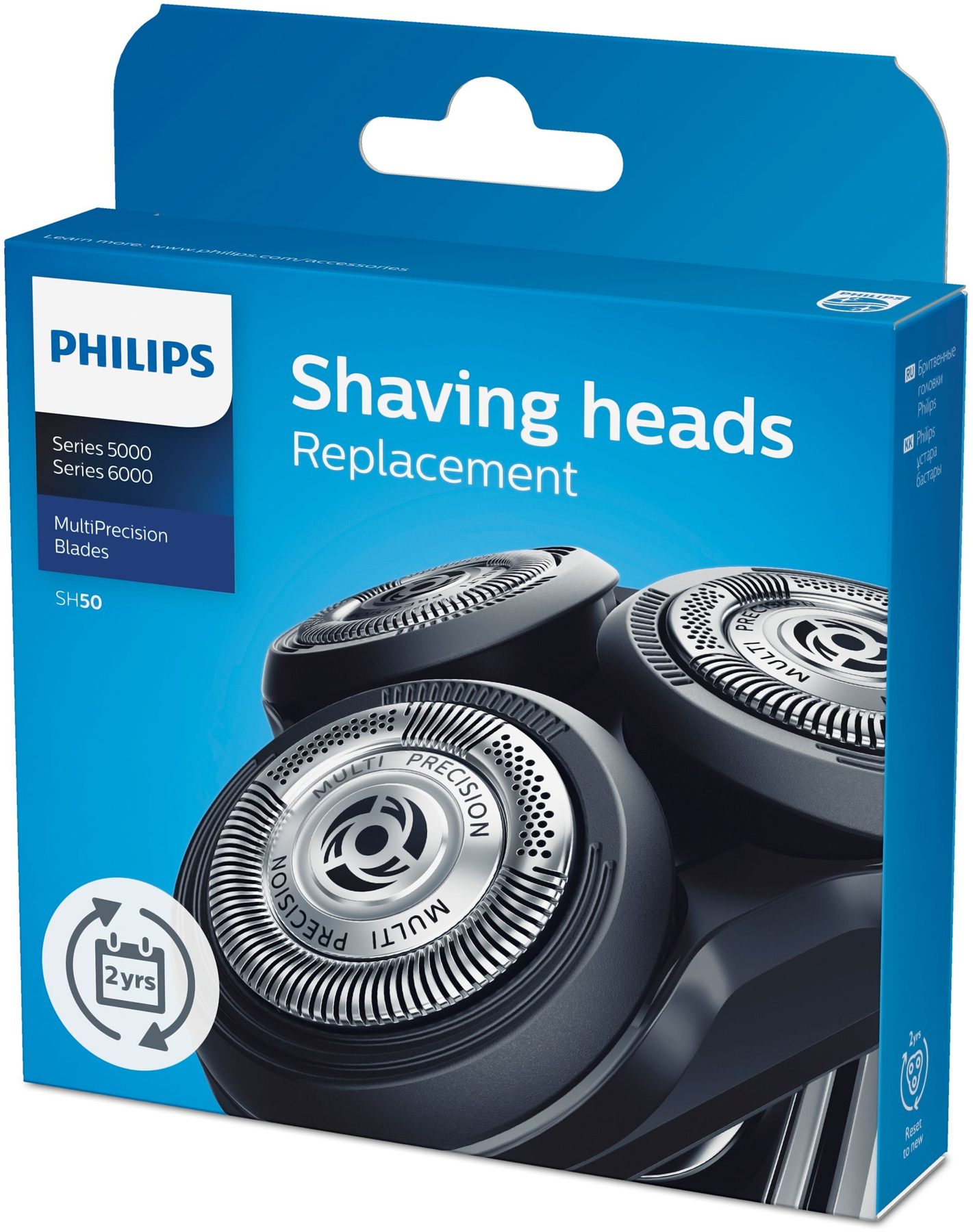 Cabezal De Reemplazo Para Afeitadora Eléctrica Philips Series 5000 Y 6000/ Pack 3
