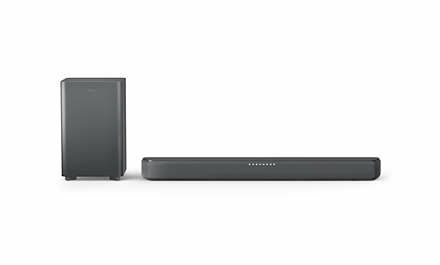 Barra De Sonido Con Bluetooth Philips Tab5309/10/ 240 W/ 2.1/ Negra