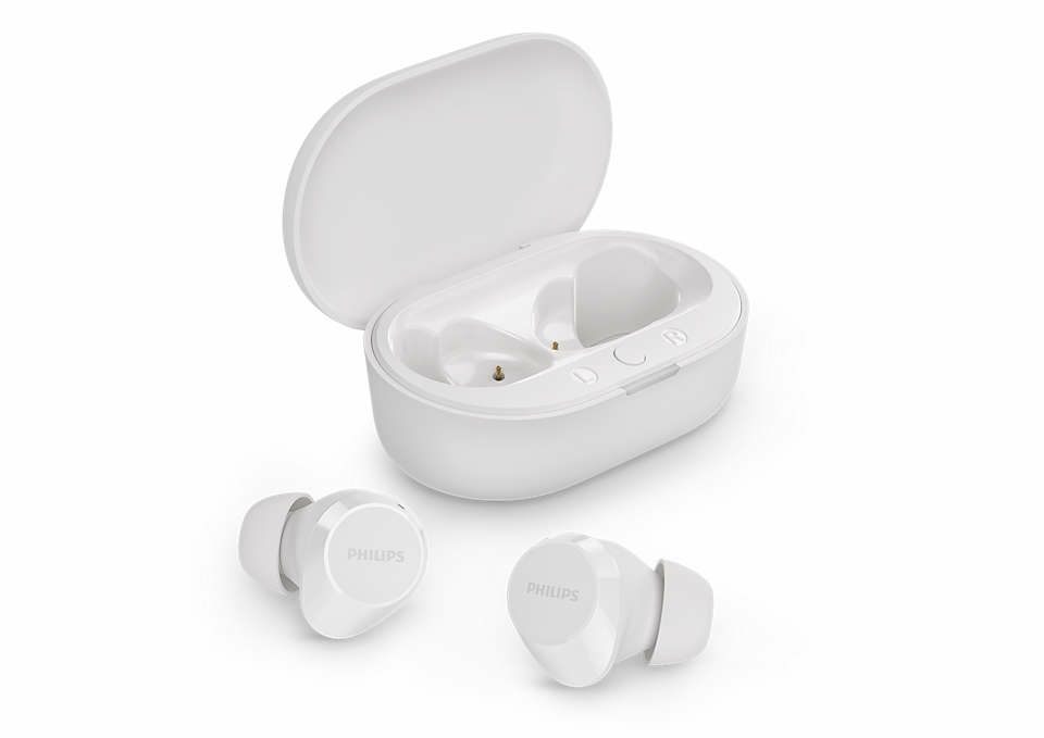 Auriculares Bluetooth Philips Tat1209 Con Estuche De Carga/ Autonomía 6H/ Blancos
