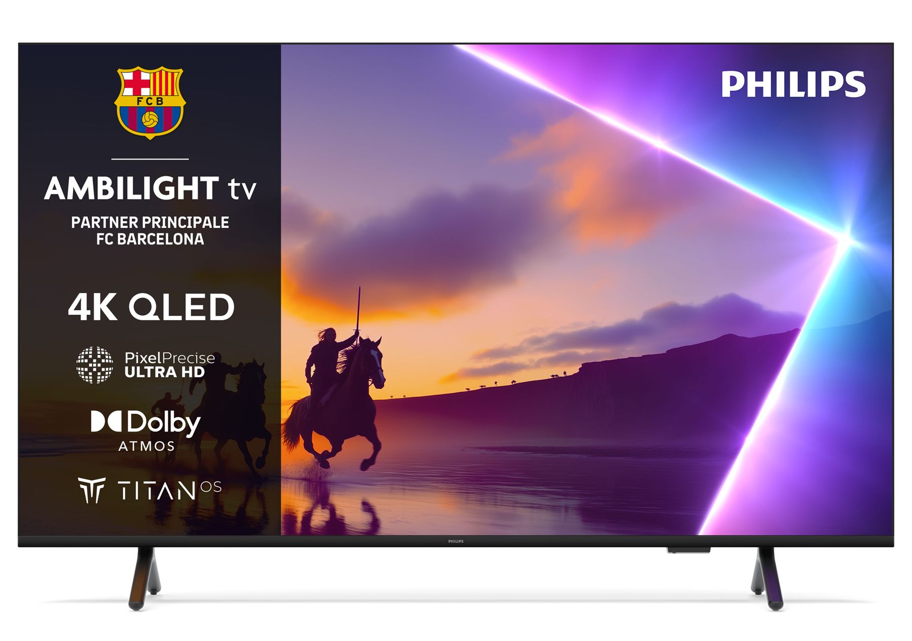 Televisor Philips Qled 75Pus8510 75"/ Ultra HD 4K/ Ambilight/ Smart Tv/ Wifi