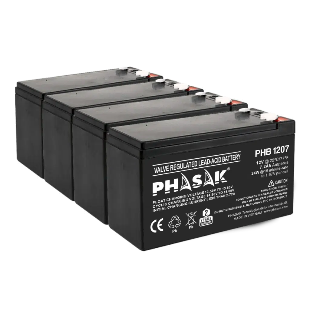 Batería Phasak Phb 1207 Compatible Con Sai/Ups Phasak Según Especificaciones